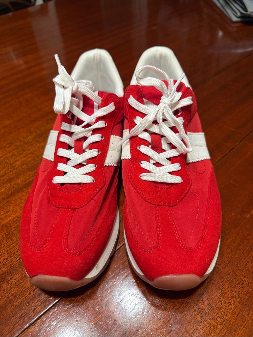 NWOB Steve Madden Red Sneakers